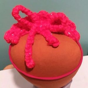 Holiday Red Head Band Bow.